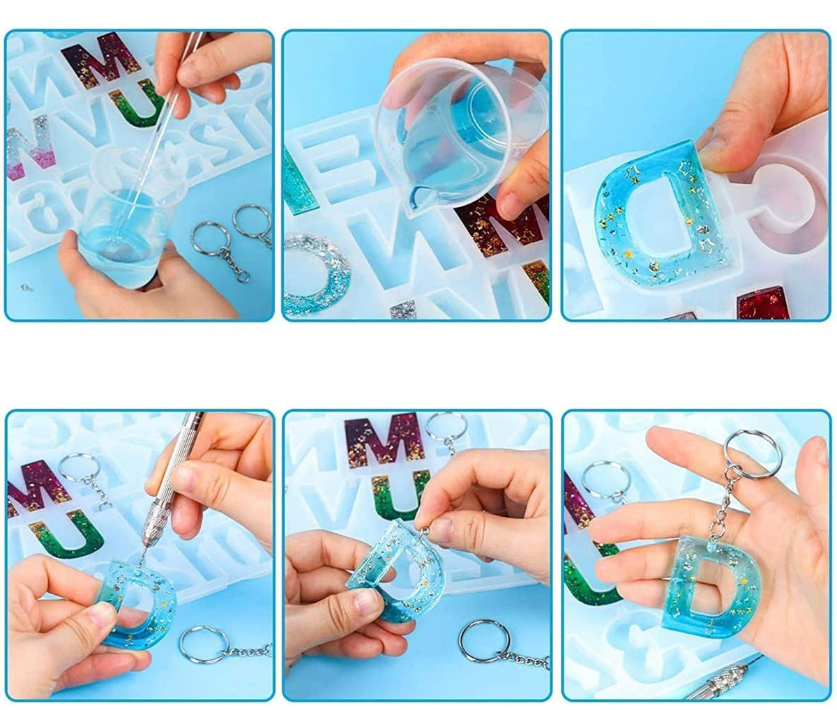 FRONT FACE ALPHABET MOULD  PLANE