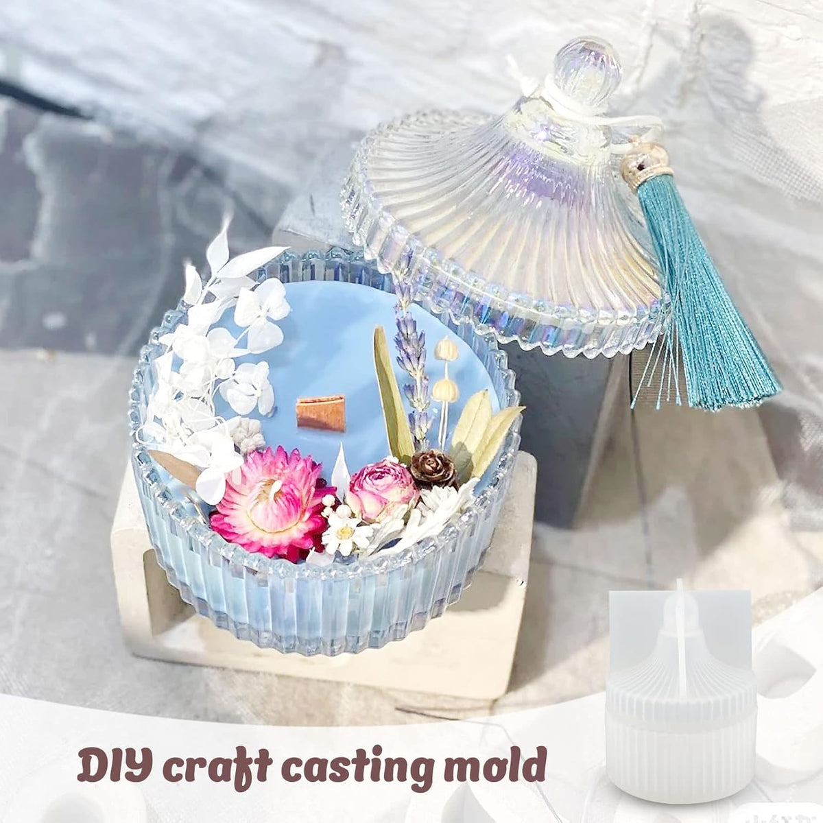 Trinket Round Jewellery Box