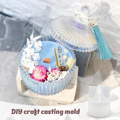 Trinket Round Jewellery Box
