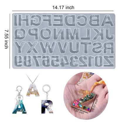 ALPHABET MOLD WITH HOOK