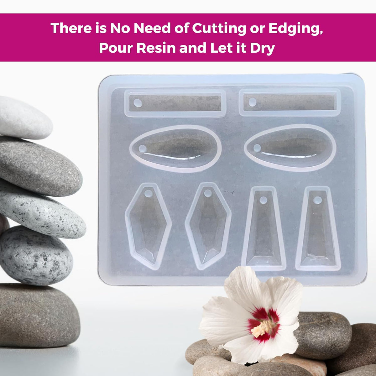8 CAVITY EARRING  MOLD