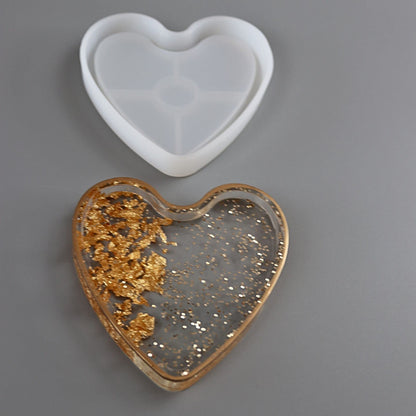 4" Heart Trinket 10x10cm 10mm Depth