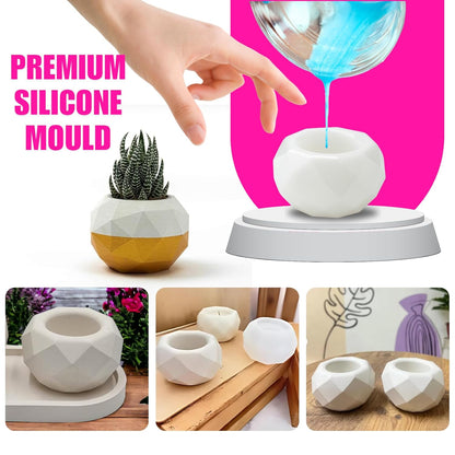 2.5" Diamond Candle Mould