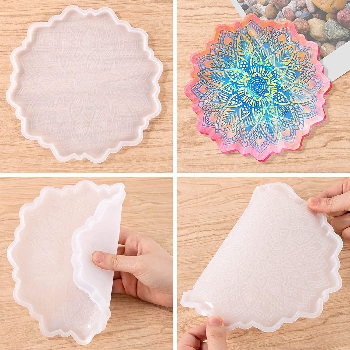 4.5" Mandala Coaster