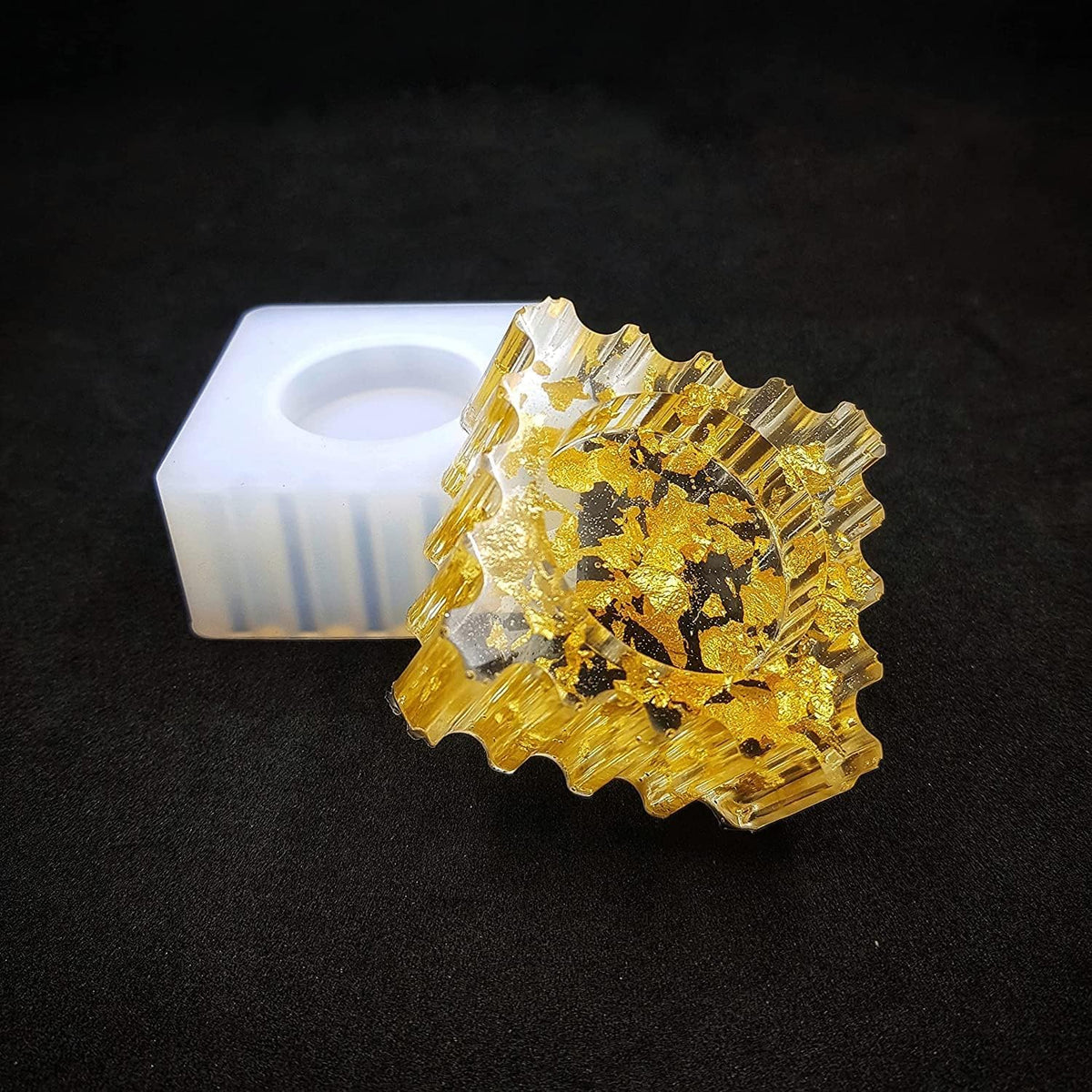 SQUARE SHAPE - TEALIGHT CANDLE  HOLDER MOLD