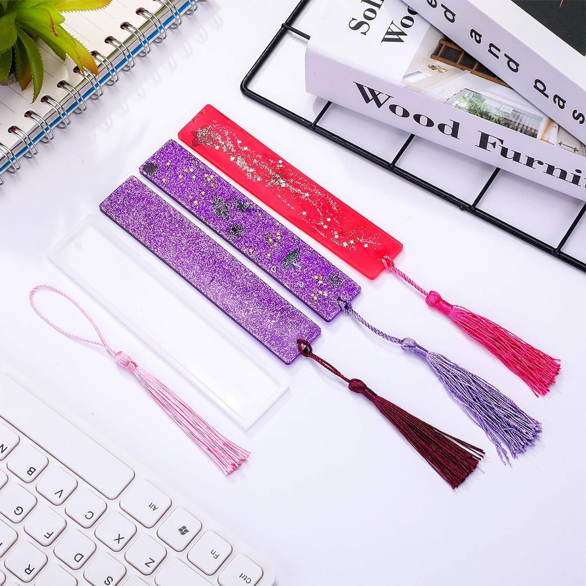 BOOKMARK RESIN MOLD - 20cm X  3.5cm X 4 MM