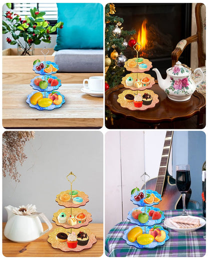3PC CAKE STAND MOLD