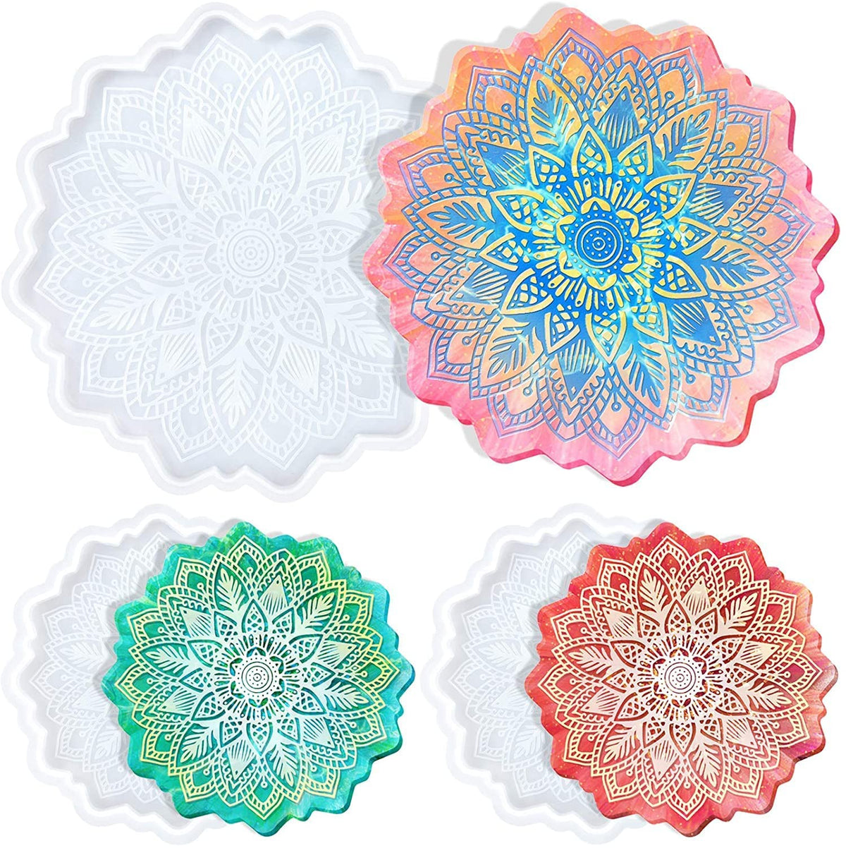 4.5" Mandala Coaster