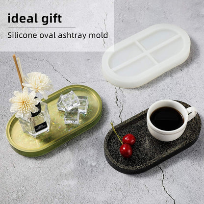 Oval Capsule Tray Resin Mold