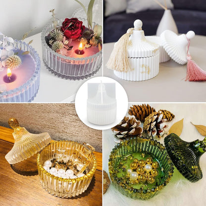 Trinket Round Jewellery Box