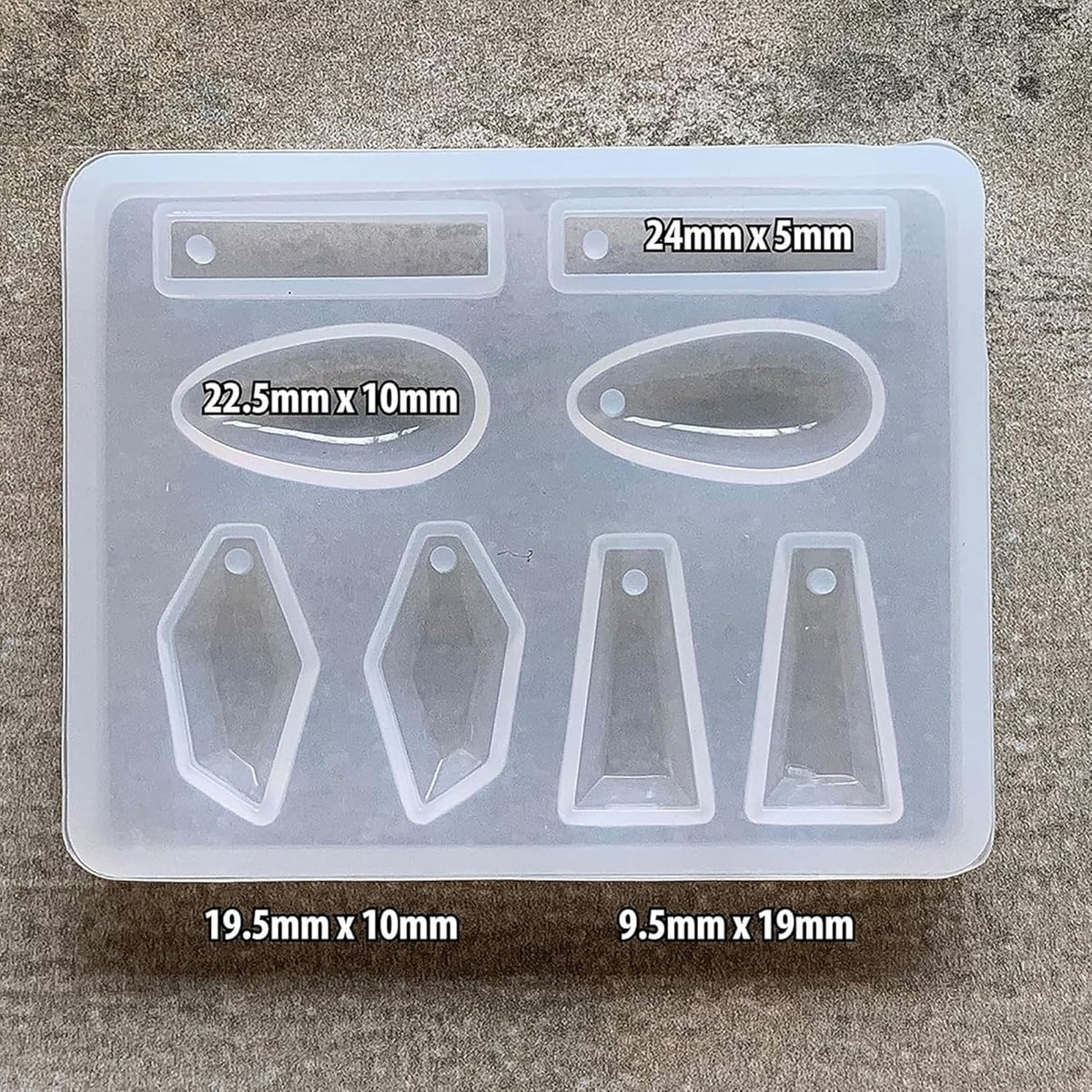 8 CAVITY EARRING  MOLD