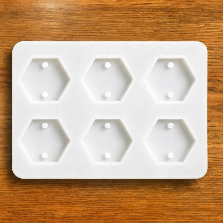 6 CVT Hexagon Rakhi mould