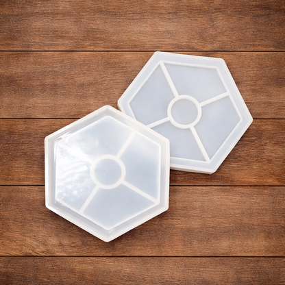 4" HEXAGONAL TRINKET MOLD