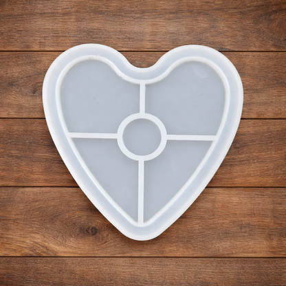 4" Heart Trinket 10x10cm 10mm Depth