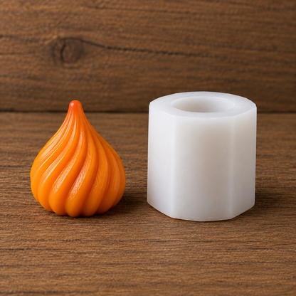Modak Ladoo Shape Silicone Mold