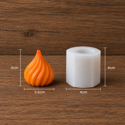 Modak Ladoo Shape Silicone Mold