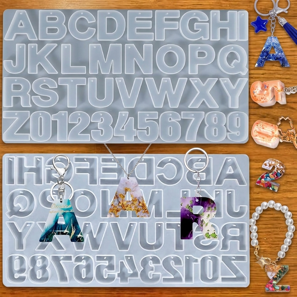 ALPHABET MOLD WITH HOOK