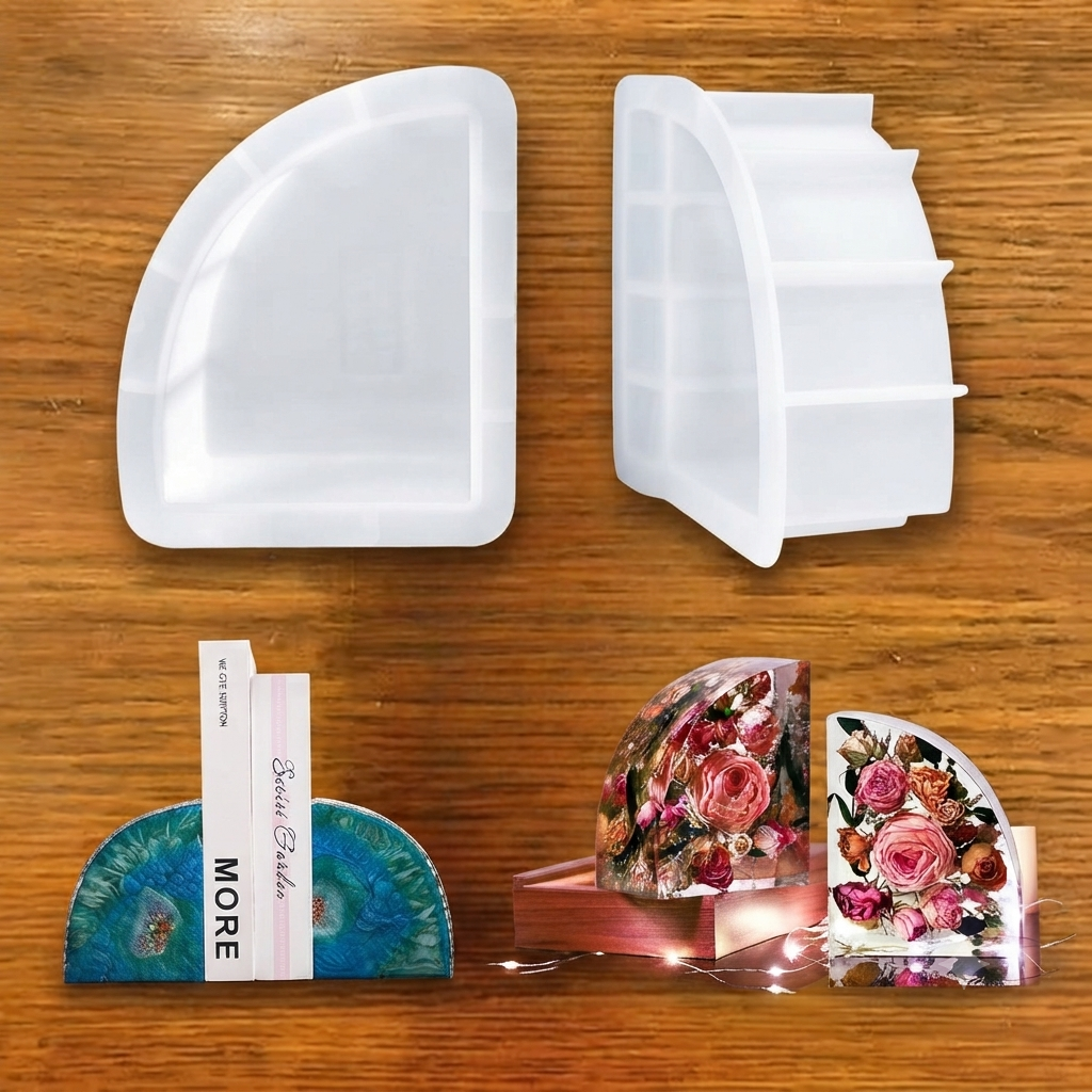 BOOKEND MOULD SET OF 2PCS  (BOOK STAND MOULD)