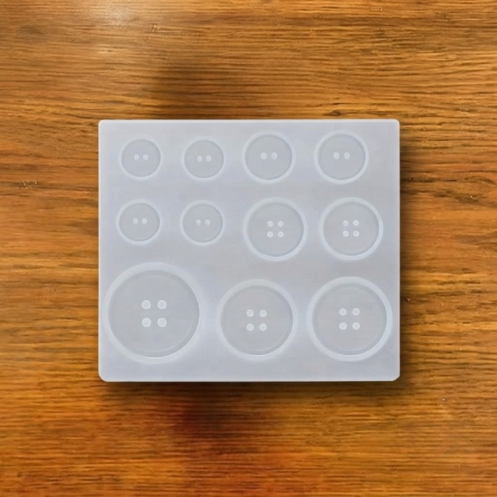 Silicon Various Size Button Moulds