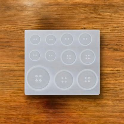 Silicon Various Size Button Moulds