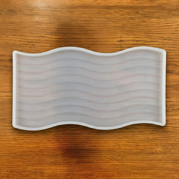 TRAY MOULD RECTANGLE ZIG-ZAG  16X40
