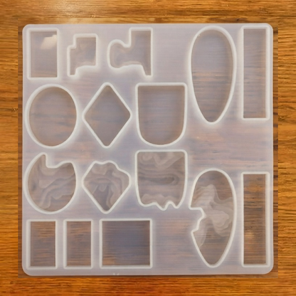 WAVE PATTERN PENDANT MOLD -  DESIGN 1