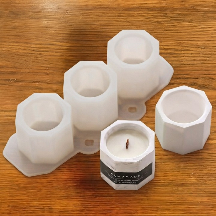3 PCS ROUND PLANTER MOLD