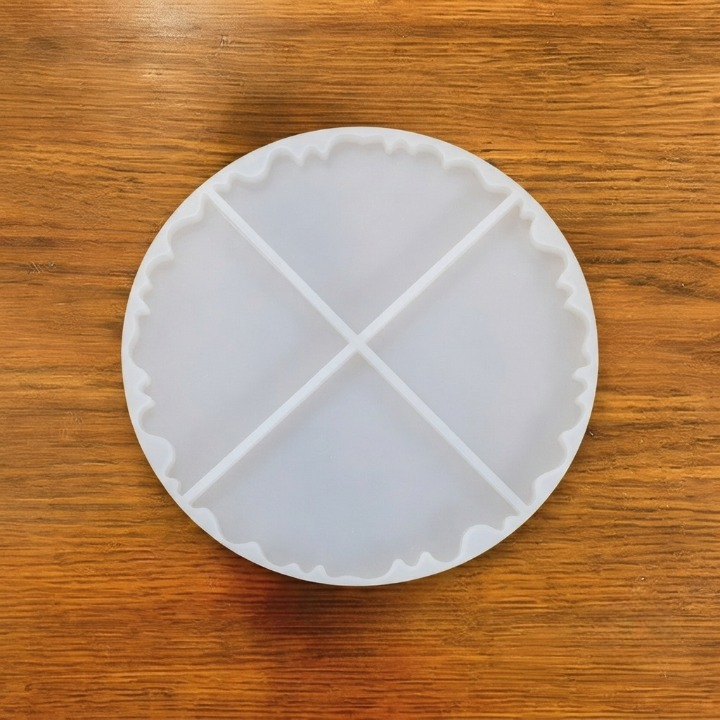 COASTER MOLD - 4" X 4" - 4 CAVITY