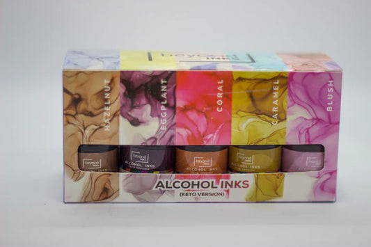 Alcohol Ink Mini Pack 4 (Keto Version)