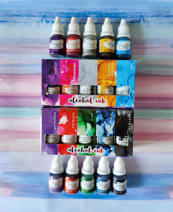 Alcohol Ink Mini Pack 1 (Keto Version)