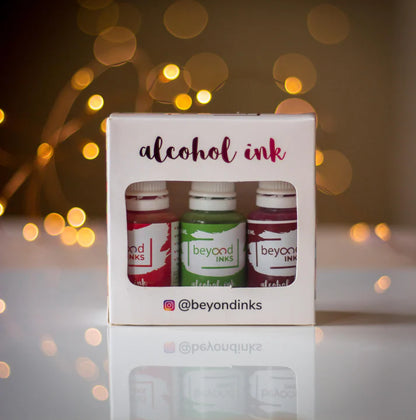 Alcohol Ink Pack #1 (Keto Version) - Lime, Tangerine & Blood