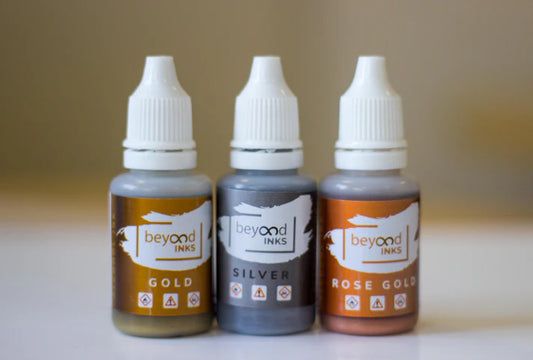 Metallic Alcohol Ink Pack (Gold, Silver, Rose Gold)