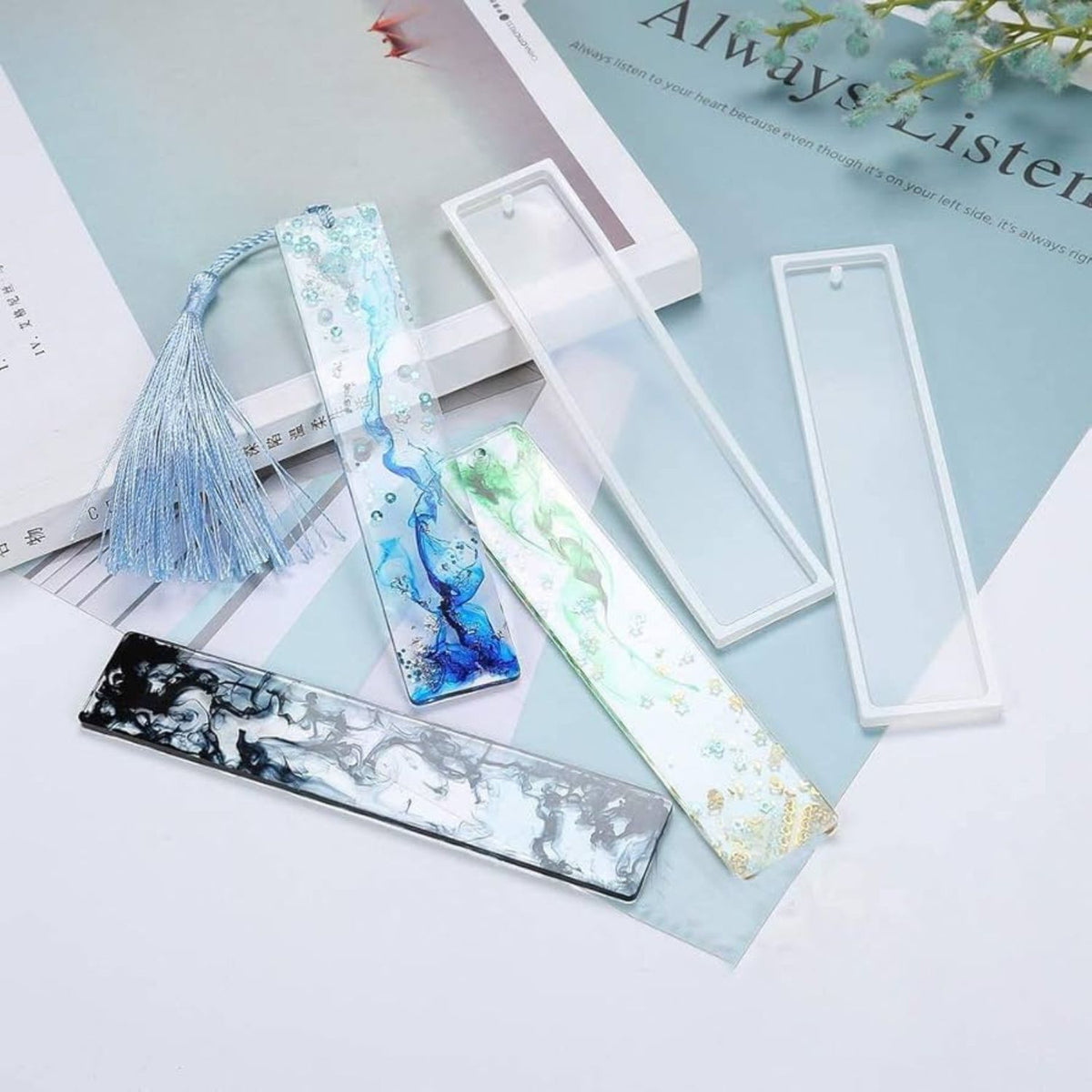 BOOKMARK RESIN MOLD-SET 3