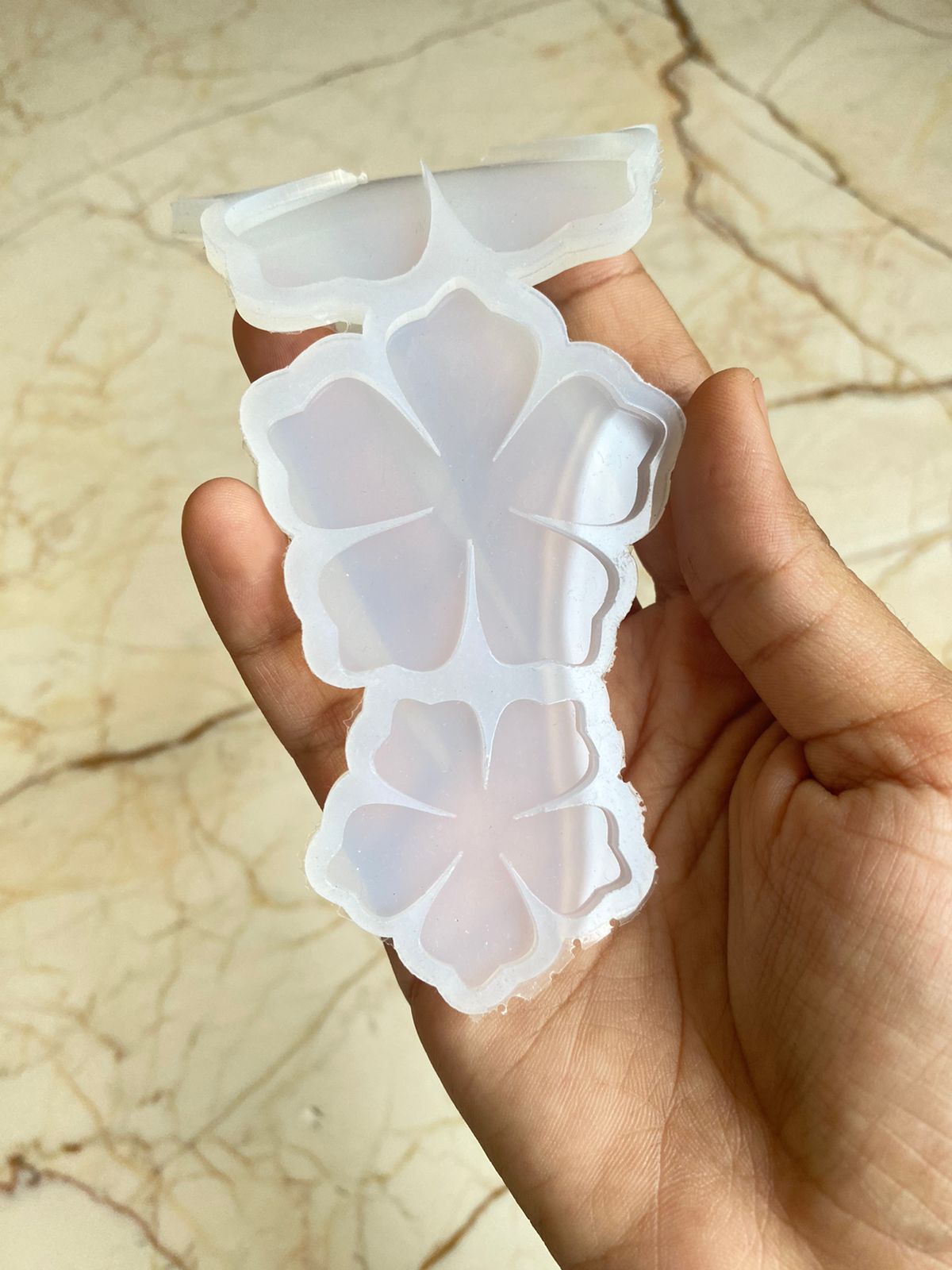 Vertical 3D Flower 4 cavity