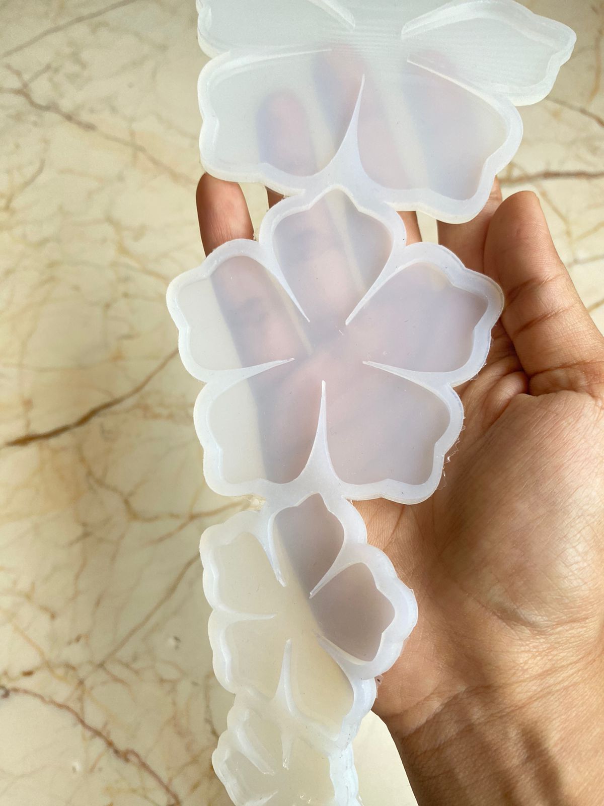4 in 1 Flower Resin Art Mold