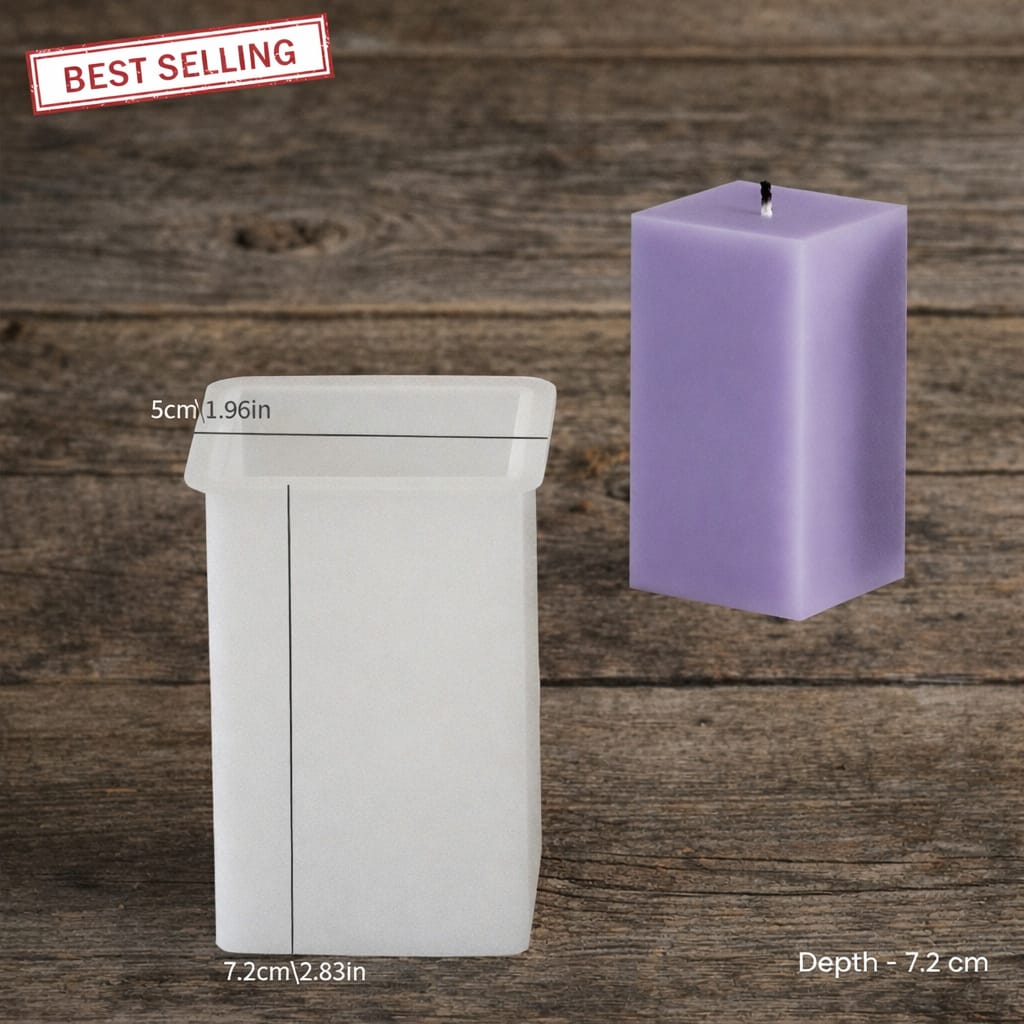 Rectangle Pillar candle mold