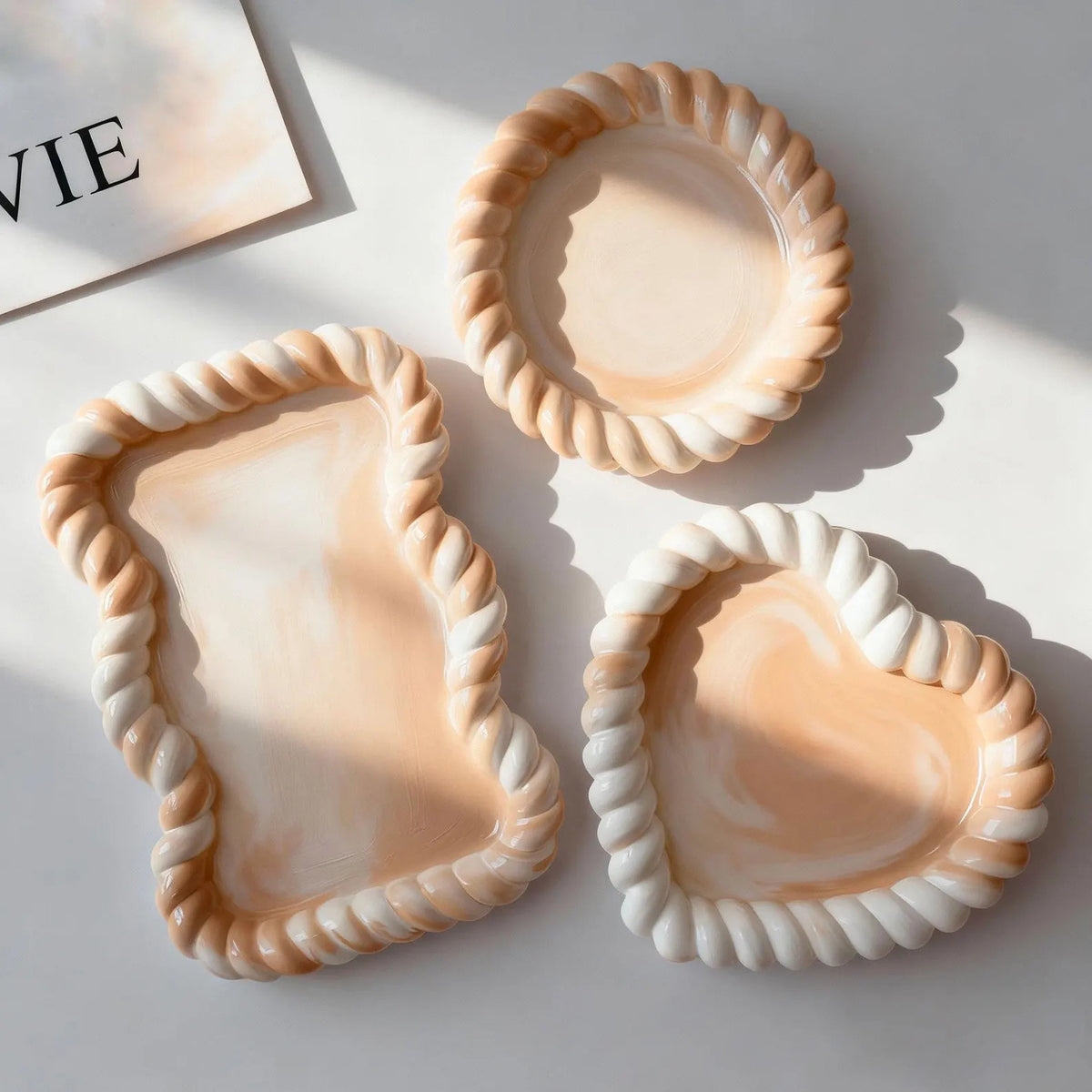 Rope Edges Heart Mould