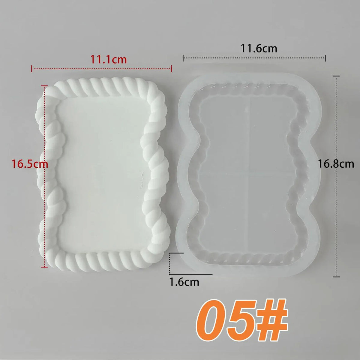 Rope Edges Wave Mould