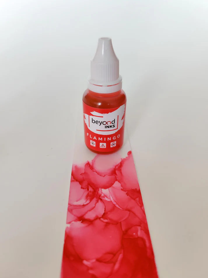 Alcohol Ink Pack #7 (Keto Version) - Orchid, Flamingo & Olive