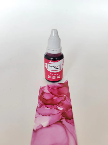 Alcohol Ink Pack #8 (Keto Version) - Moss, Azure & Plum