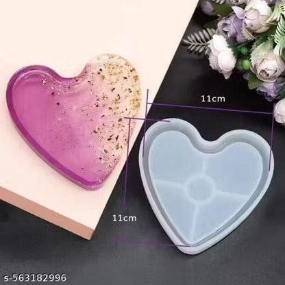 4" Heart Trinket 10x10cm 10mm Depth